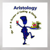 Aristology Gourmet Art Cooking Poster (Voorkant)
