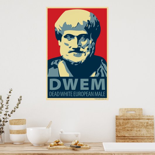 Aristote - DWEM : Poster parodique d'Obama (Cuisine)