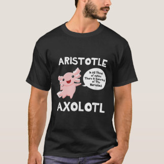 Aristoteles Axolotl TShirt Funny Philosophy Pun Ax
