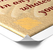 Aristoteles-citaat - kunstdruk poster (Hoek)