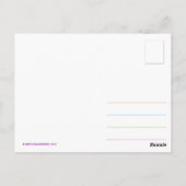 Aristoteles citeert briefkaart (Achterkant)