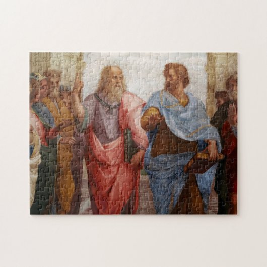 Aristoteles en Plato van Rafaël Legpuzzel (Horizontaal)