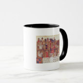 Aristoteles instrueert Alexander de Grote in Mok (Voorkant rechts)