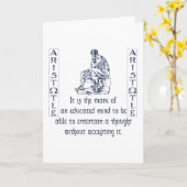 Aristoteles Kaart (Gele Bloem)