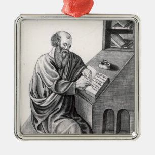 Aristoteles Metalen Ornament