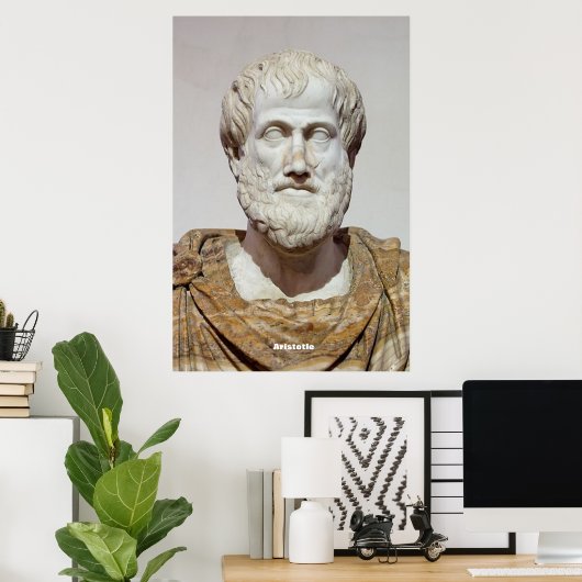 Aristoteles Poster (Thuiskantoor)