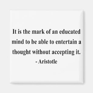 Aristoteles Quote 1a Magneet