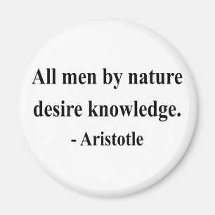 Aristoteles Quote 6a Magneet