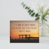 Aristoteles Quote Briefkaart (Staand voorkant)