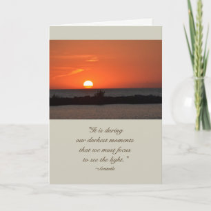 Aristoteles Quote Sunset Sympathiekaart Kaart