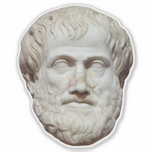 Aristoteles Sticker (Voorkant)