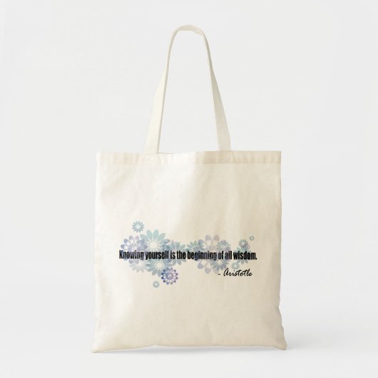 Aristoteles Tote Bag (Voorkant)