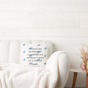 Aristoteles Winter Citaten Decoratie Voor Thuis Kussen