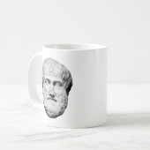 Aristotle Greek Philosopher Koffiemok (Voorkant links)