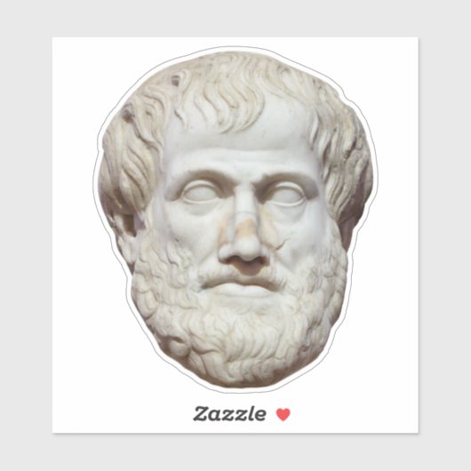 Aristotle Sticker (Vel)