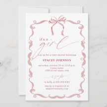 ARIYA | Uitnodiging voor babyshower Het is een mei