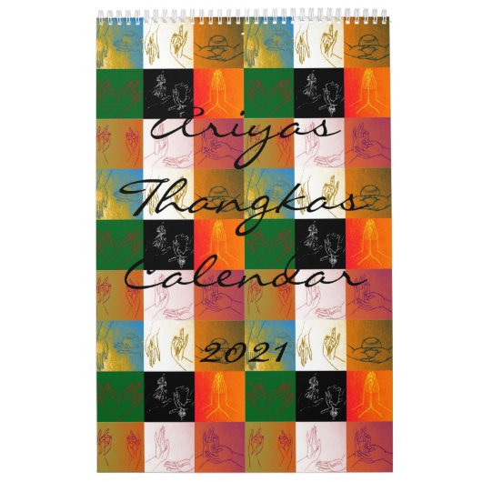 Ariyas Thangkas Agenda 2021 Kalender (Hoes)