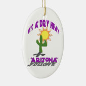 Arizona 2-zijdig Ornament (Rechts)