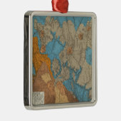 Arizona 5 metalen ornament (Rechts)