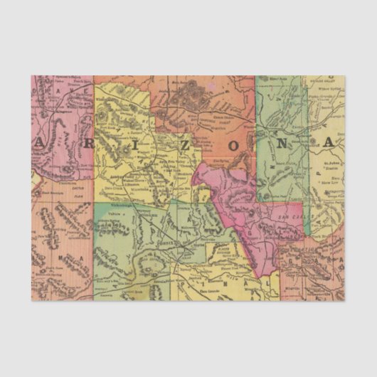 Arizona 6 tissuepapier (Voorkant)