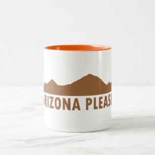 Arizona Alsjeblieft Tweekleurige Koffiemok