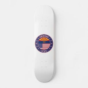 Arizona, Arizona t-shirt, Arizona poster, sticker Skateboard
