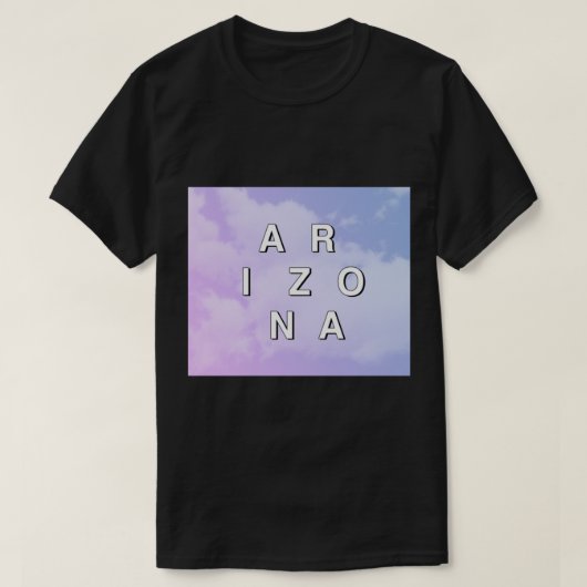 ARIZONA (Band) - T-shirt classique nuages (Design devant)