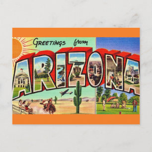 Arizona Begroetingsansichtkaart Briefkaart