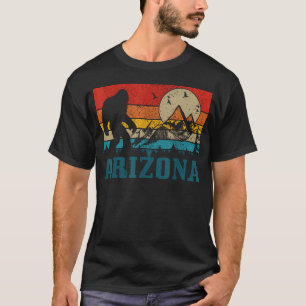 Arizona Bigfoot Vintage Bergen Wandelen T-shirt