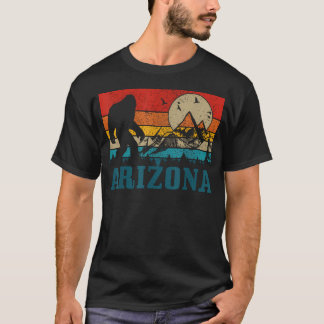 Arizona Bigfoot Vintage Bergen Wandelen T-shirt