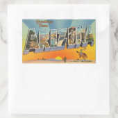 Arizona, blad van 4 stickers van Arizona (Tas)