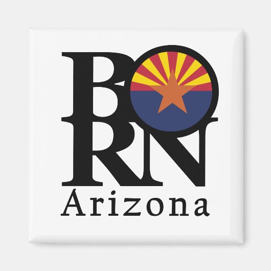 Arizona BORN Magnet Magneet (Voorkant)