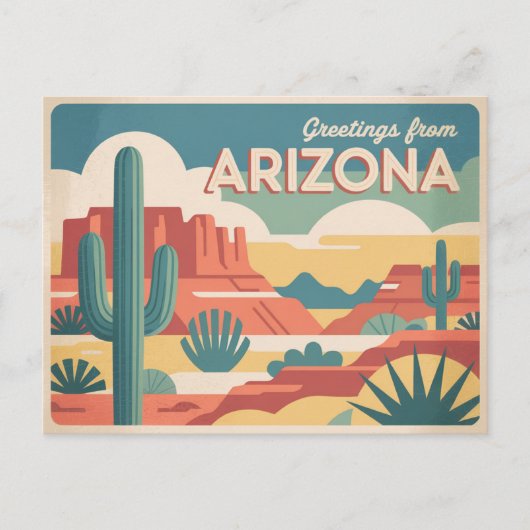 Arizona Briefkaart (Voorkant)