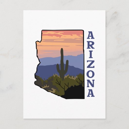 Arizona Briefkaart (Voorkant)