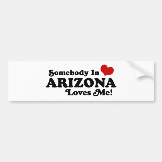 Arizona Bumpersticker (Voorkant)