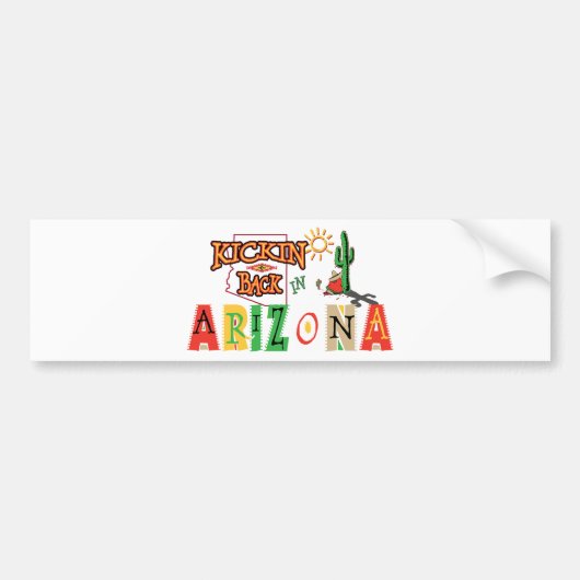 Arizona Bumpersticker (Voorkant)