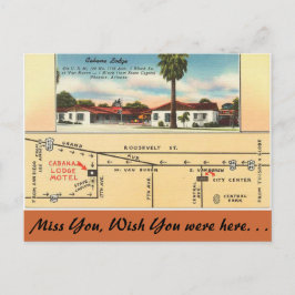 Arizona, Cabana Lodge Briefkaart