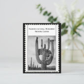 Arizona cactus briefkaart (Staand voorkant)