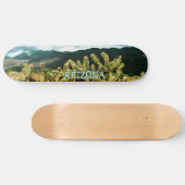 Arizona Cactus en Mountains Photo Skateboard Deck (Horizontaal)