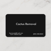 Arizona Cactus La Cholla Cartes de visite (Dos)