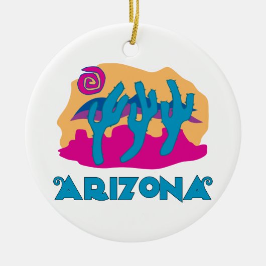 Arizona Cactus Ornament (Voorkant)