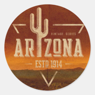  Arizona cactus reizen sticker