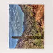 Arizona Cactus Schilderachtig Legpuzzel (Verticaal)