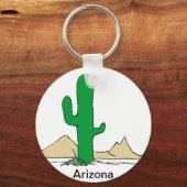 Arizona Cactus sleutelhanger (Voorkant)