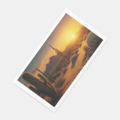 Arizona Cactus Sunset Desert Servet (Hoek)