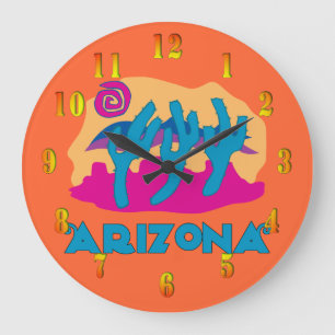 Arizona Cactus Wall Clock Grote Klok