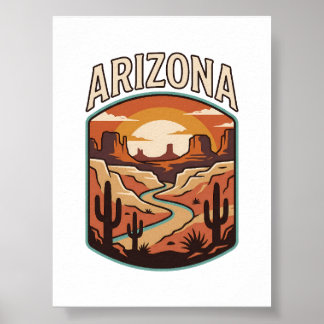 Arizona Canyon Erfgoed Poster