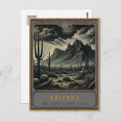 Arizona | Carte postale Art gothique (Devant / Derrière)