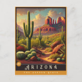 Arizona | Carte postale État hyper-réaliste (Devant)
