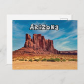 Arizona Carte postale Souvenir Voyage (Devant / Derrière)